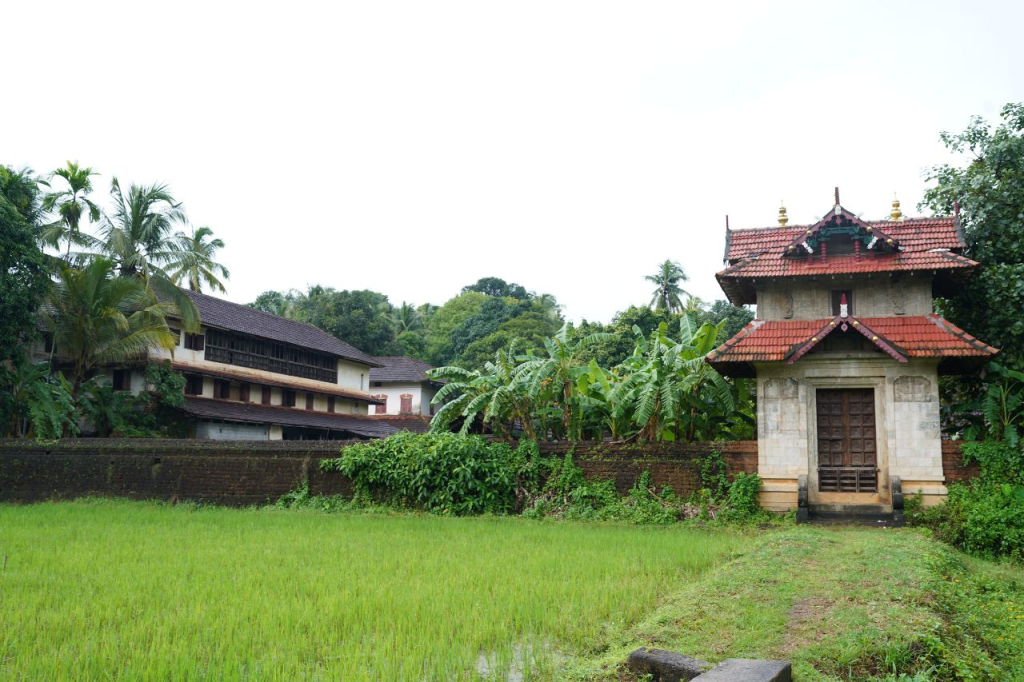 Tharakkal Warriem and Kshethra Gopuram